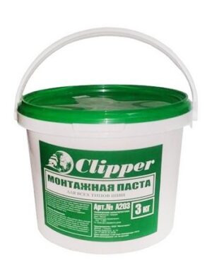 Монтажная паста Clipper А203 3 кг.