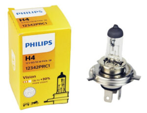 Лампа 12 V H-4 60/55+30% PHILIPS VISION