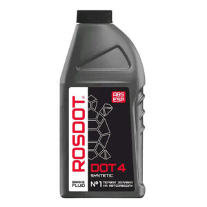 Жидкость тормозная DOT-4 ROSDOT 455 гр