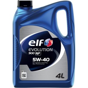 Моторное масло ELF EVOLUTION 900 NF 5W-40 синтетическое 4л. ACEA A3/B4 API CF API SL MB-APPROVAL 229.3 VW 502.00 VW 505.00