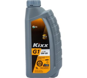 Моторное масло Kixx G1 SP 5W-30 синтетическое 1л допуски: API SP-RC, ILSAC GF-6A