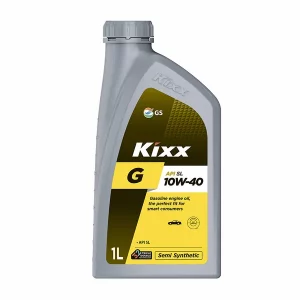 Моторное масло Kixx G SL 10W-40 полусинтетическое 1л допуски: API SL