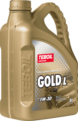 Моторное масло TEBOIL Gold L 5W-30 синтетическое 4л + 1л