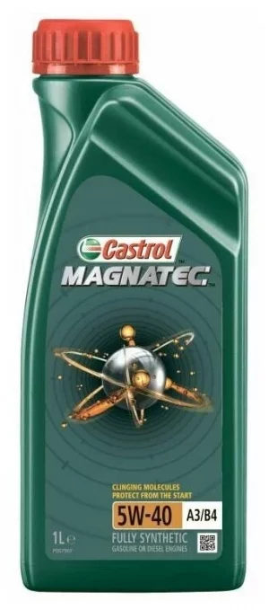 Моторное масло CASTROL Magnatec 5W-40 1л.  синтетическое. API SN ACEA A3/B4