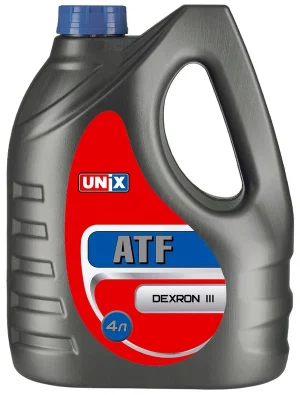 Трансмиссионное масло UNIX ATF DEXTRON III 4л. минеральное.