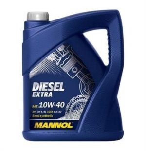 Моторное масло MANNOL DIESEL EXTRA 10W-40 5л. полусинтетическое. API CH-4/SL/ACEA A3, B3