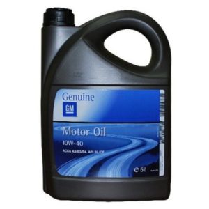 Моторное масло GM 10W-40 5л. полусинтетическое. API CF SL ACEA A3, B3