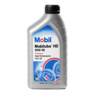 Трансмиссионное масло MOBIL Mobilube HD 80W90 GL-5 1л. Минеральное. MAN 342 Type N|MB 235.0|MIL-L-2105D