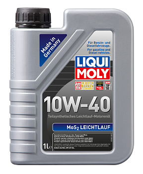 Моторное масло  LIQUI MOLY molibden 1930 10W-40 1л. полусинтетическое. -API: SL -ACEA: A3/B4