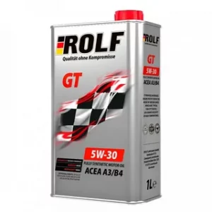 Моторное масло ROLF 3-Synthetic 5W-30 1л. синтетическое. API SL/CF ACEA A3/B4-16 MB 229.5 VW 502.00/505.00 RN 0700/0710 OPEL A/B