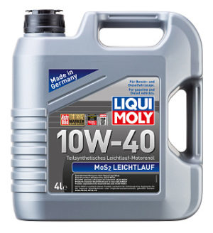 Моторное масло  LIQUI MOLY molibden 1917 10W-40 4л. полусинтетическое. CF, SJ, SL  OEM 1917  ACEA A3/В4