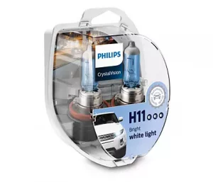 Лампы Н11 12v 55w PHILIPS Crystal Vision