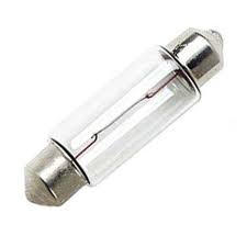 Лампа C10W 12v  ( 36 мм.) Белый, Красный, Синий