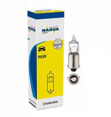 Лампа 12v H6W NARVA