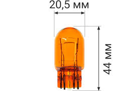 Лампа WY21/5W 12v бесцокольная (желтая) MITSUMORO