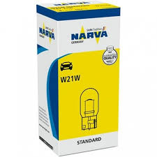 Лампа W21W 12v бесцокольная NARVA
