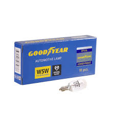 Лампа W5W 12v бесцокольная GOODYEAR