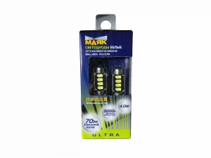 Светодиод T11  4SMD 12v 36мм. обманка