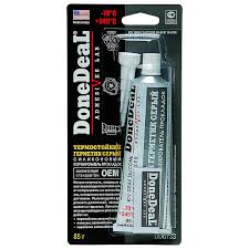 Герметик силиконовый DoneDeal DD 6733 85г (серый)