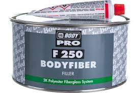 Шпатлевка  HB BODY PRO F250 Fiber со стекловолокном 750гр с отвердителем