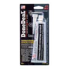 Герметик силиконовый DoneDeal DD 6712 85г (чёрный)
