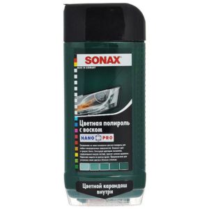 Полироль кузова Sonax ( черный, красный + карандаш) 500мл