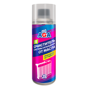ОЧИСТИТЕЛЬ СИСТЕМЫ ОХЛАЖДЕНИЯ ОТ МАСЛА AGA704R  335 мл