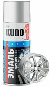 KUDO Краска-аэрозоль для дисков ( серебро ) 520 мл.