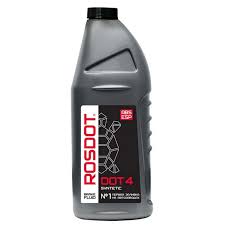 Жидкость тормозная DOT-4 ROSDOT 1 л.